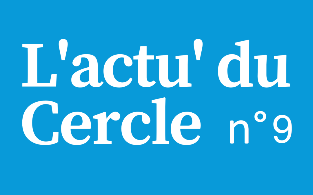 Notre 9ème lettre d’actu est en ligne !